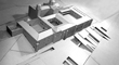 maqueta de proyecto monasterio spa